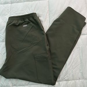 Figs Scrubs Technical Collection Yola Skinny Pants. Moss XL